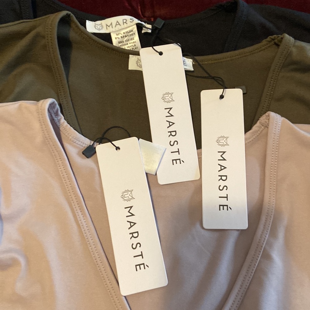 Marste Bodysuits Size 12-14 Bundle of 3 NWT - Picture 6 of 6